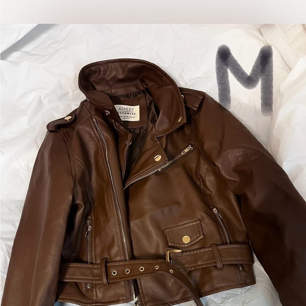 Ashley Brown Leather Jacket